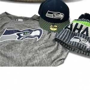 SEATTLE SEAHAWKS  NFL bundle. All new never worn!price firm